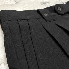 画像3: 【BALENCIAGA】DOUBLE POCKET STRAIGHT SLACKS / W31 (3)