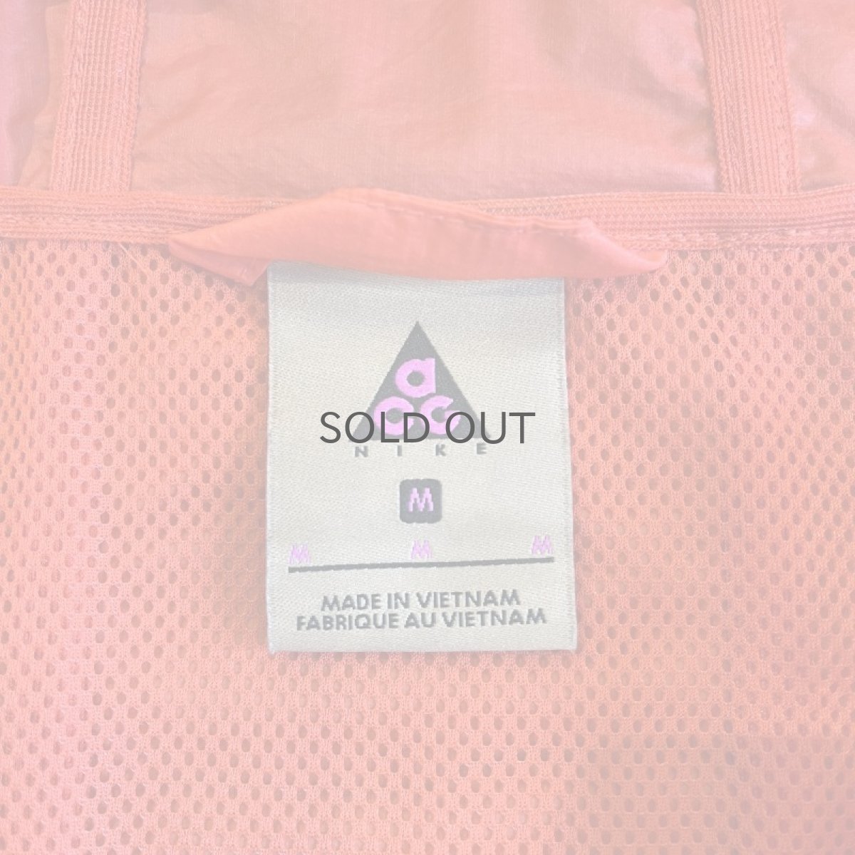 画像12: 【NIKE】BICOLOR FRONT POCKET DESIGN HALF ZIP UP ANORAK L/S TOPS / Ladies XL(M) (12)