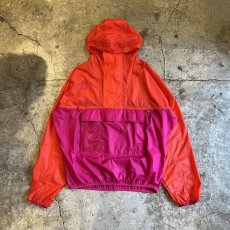 画像1: 【NIKE】BICOLOR FRONT POCKET DESIGN HALF ZIP UP ANORAK L/S TOPS / Ladies XL(M) (1)