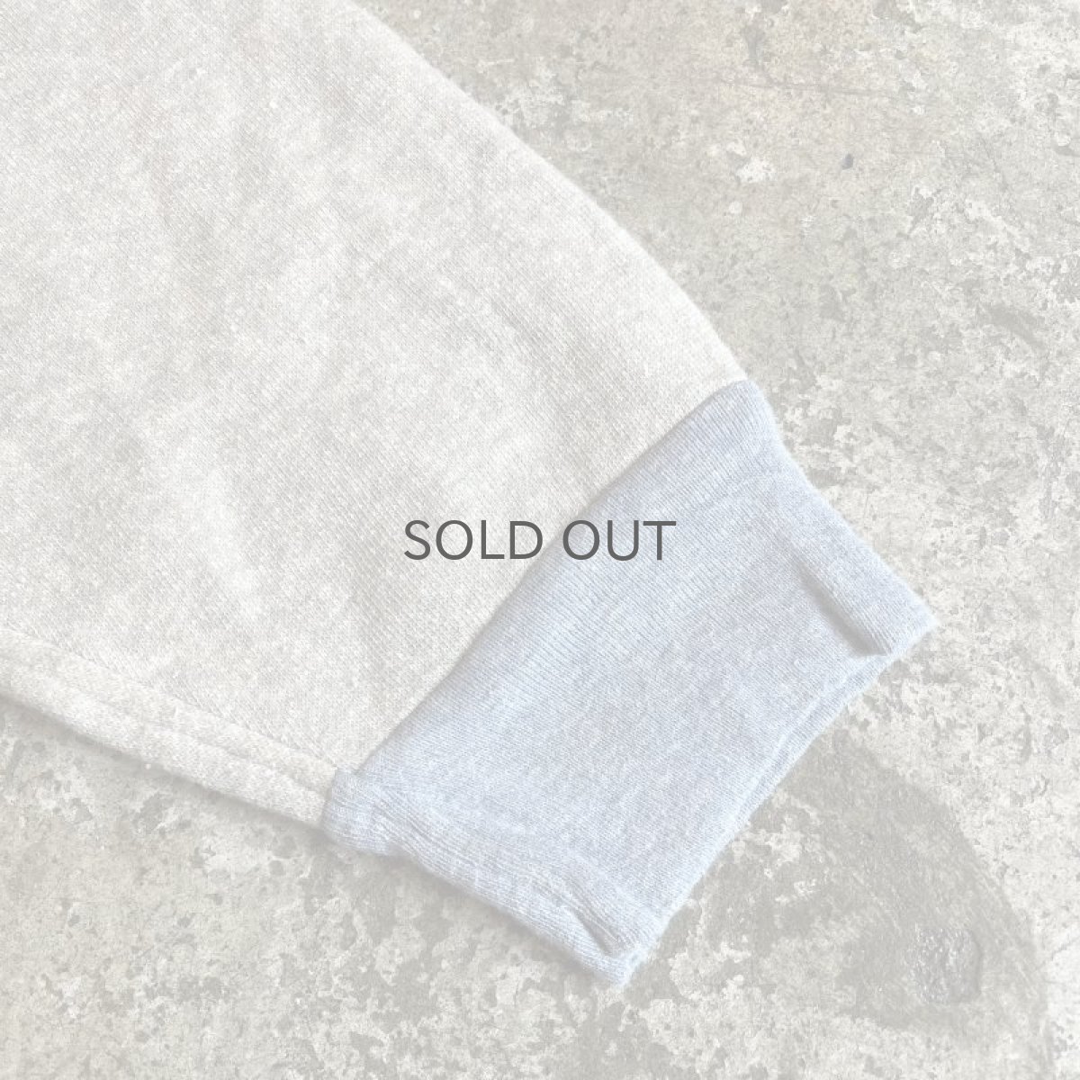 画像6: OLD RIB COLOR DESIGN L/S SWEAT / Ladies L (6)