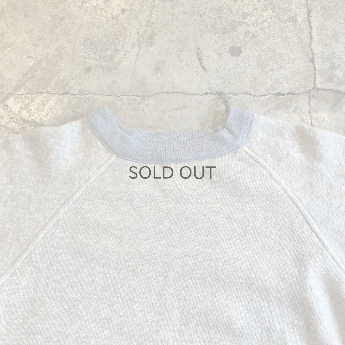 画像8: OLD RIB COLOR DESIGN L/S SWEAT / Ladies L (8)