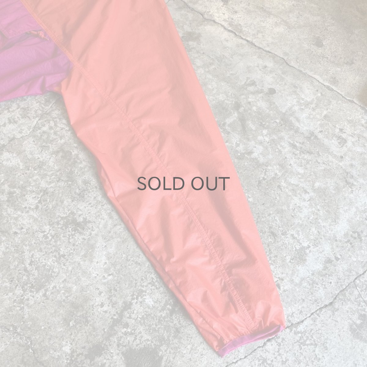 画像5: 【NIKE】BICOLOR FRONT POCKET DESIGN HALF ZIP UP ANORAK L/S TOPS / Ladies XL(M) (5)