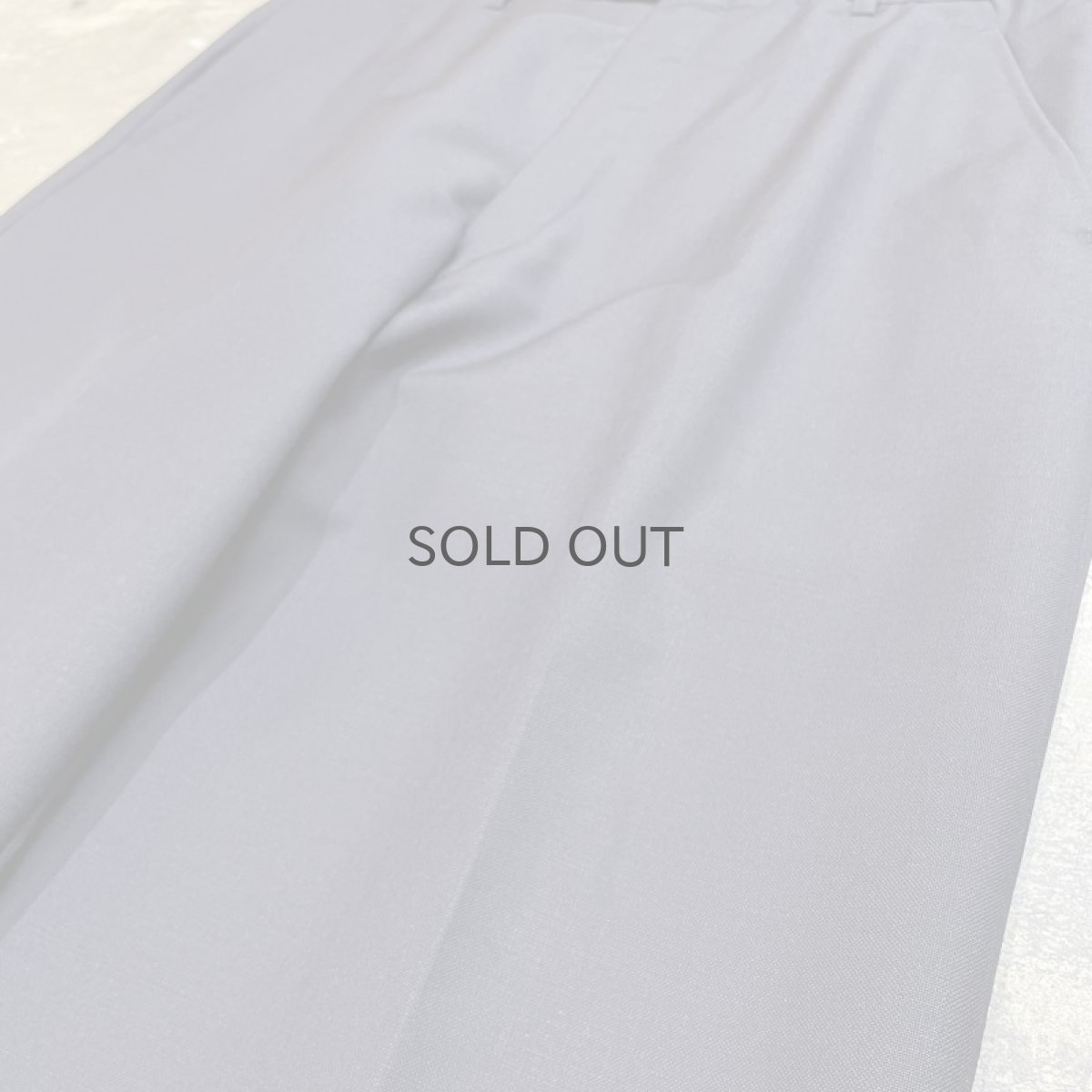 画像4: 【CHRISTIAN DIOR】NAVY COLOR STRAIGHT SLACKS / W30 (4)