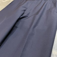 画像4: 【CHRISTIAN DIOR】NAVY COLOR STRAIGHT SLACKS / W30 (4)