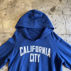 画像9: FRONT "CALIFORNIA CITY" LOGO PRINTED DESIGN COLOR SWEAT HOODIE / Ladies M (9)