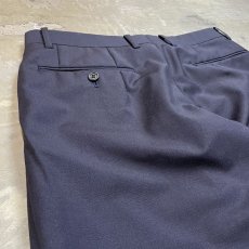 画像9: 【CHRISTIAN DIOR】NAVY COLOR STRAIGHT SLACKS / W30 (9)