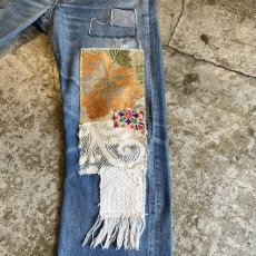 画像8: 【Wiz&Witch】"DIRTY BEAUTIFUL" CRUST ART JEANS / W31 (8)