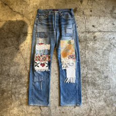 画像1: 【Wiz&Witch】"DIRTY BEAUTIFUL" CRUST ART JEANS / W31 (1)