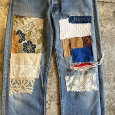 画像7: 【Wiz&Witch】"DIRTY BEAUTIFUL" CRUST ART JEANS / W30 (7)