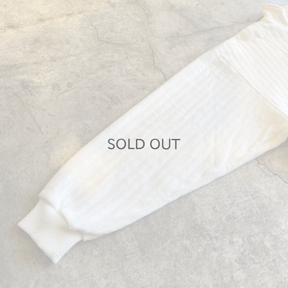 画像7: 【adidas】ONE POINT EMBROIDERY RIB THERMAL DESIGN HALF ZIP SWEAT / Ladies L (7)