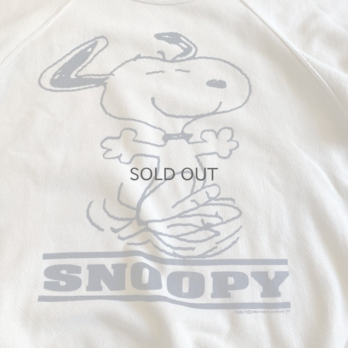 画像5: 90's "SNOOPY" FRONT PRINTED DESIGN COLOR SWEAT / Ladies L (5)