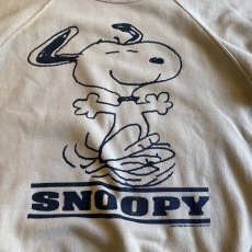 画像5: 90's "SNOOPY" FRONT PRINTED DESIGN COLOR SWEAT / Ladies L (5)