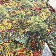 画像6: ALL OVER PATTERN ART GRAPHIC L/S SHIRT / Mens L (6)