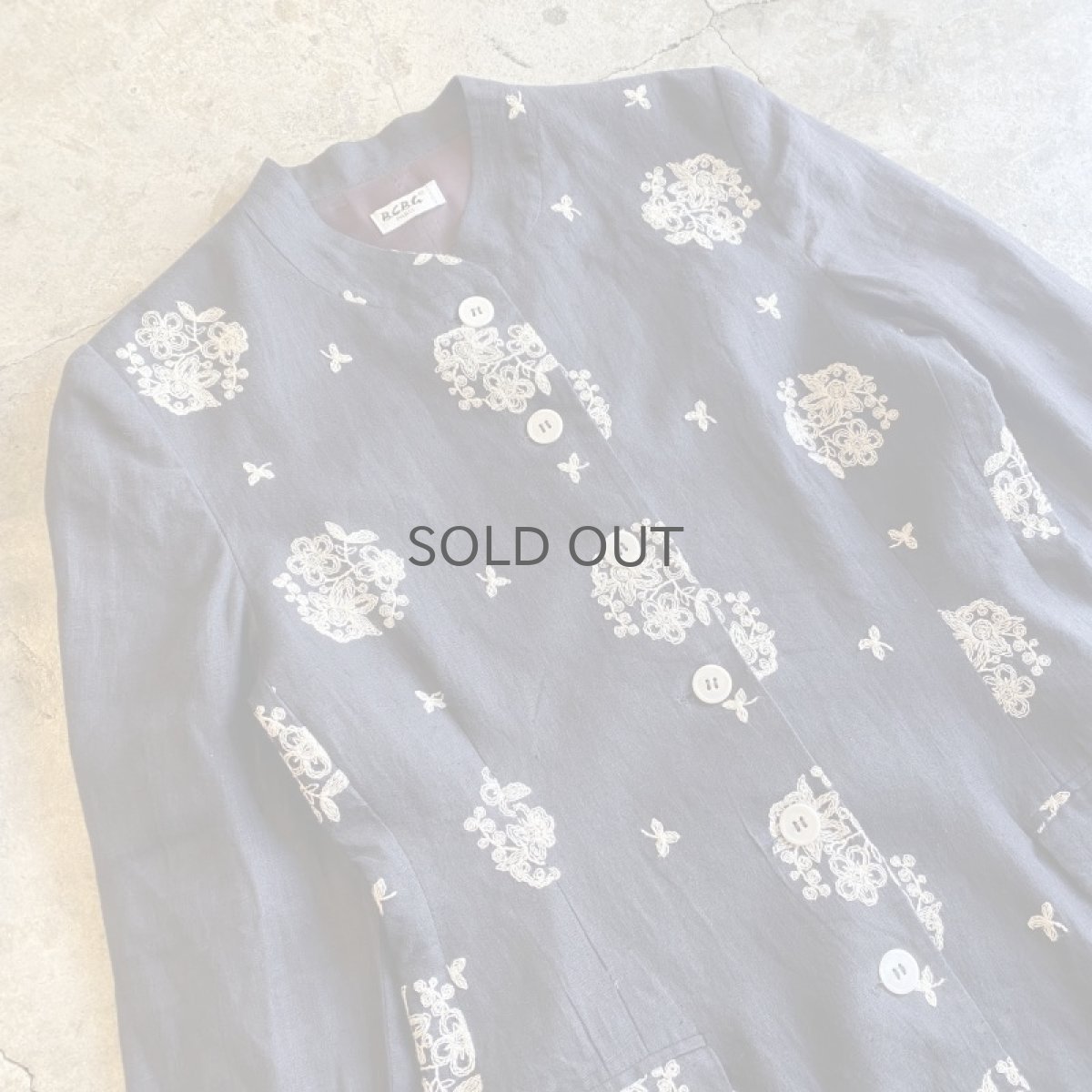 画像3: FLORAL EMBROIDERY PATTERN JACKET / Ladies M / MADE IN USA (3)