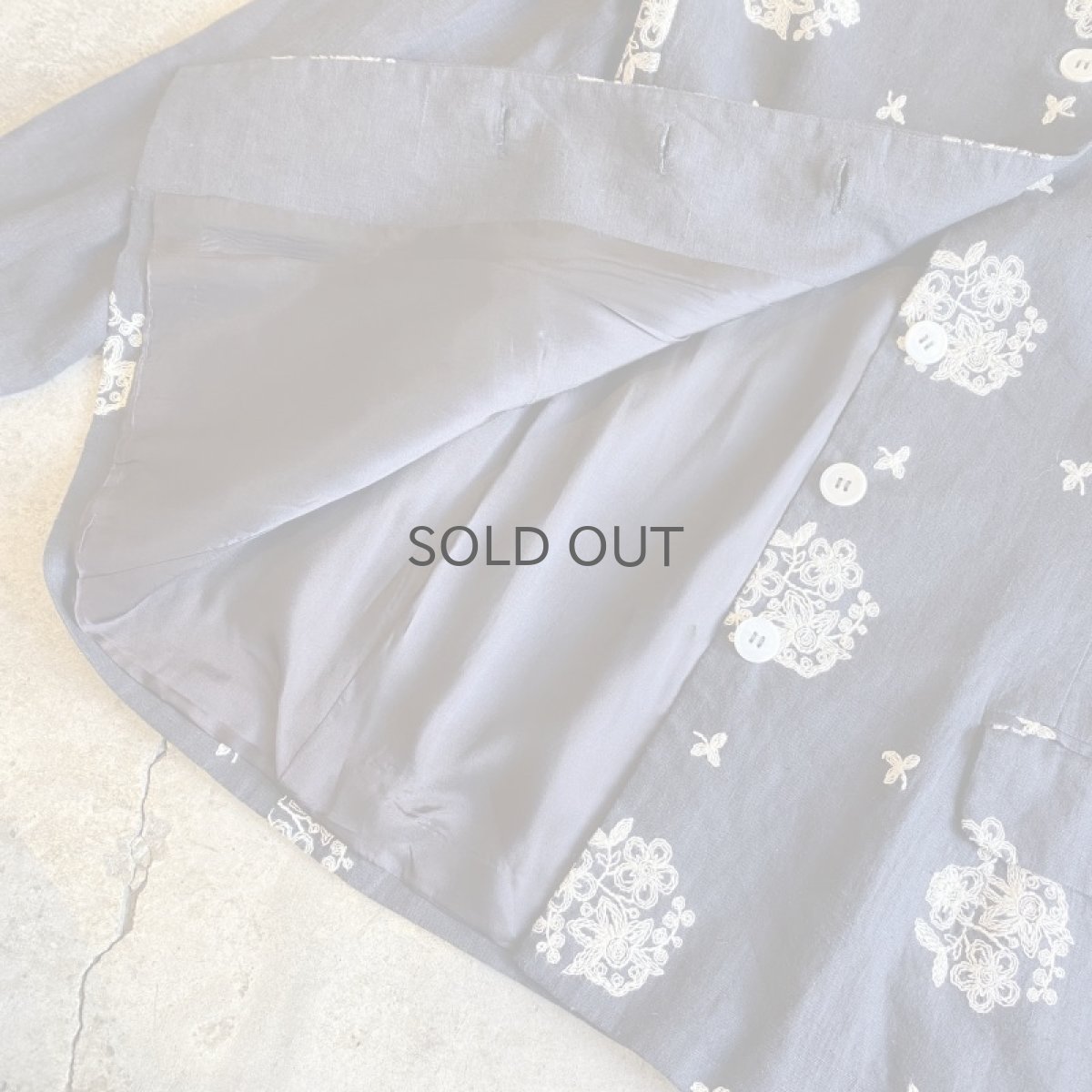 画像10: FLORAL EMBROIDERY PATTERN JACKET / Ladies M / MADE IN USA (10)