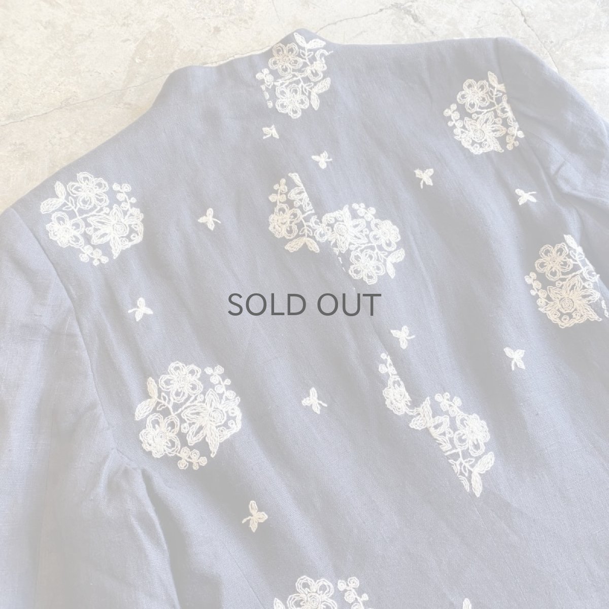 画像9: FLORAL EMBROIDERY PATTERN JACKET / Ladies M / MADE IN USA (9)