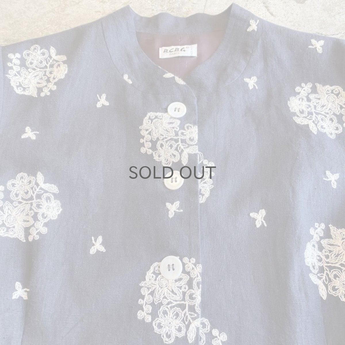 画像5: FLORAL EMBROIDERY PATTERN JACKET / Ladies M / MADE IN USA (5)