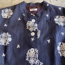 画像5: FLORAL EMBROIDERY PATTERN JACKET / Ladies M / MADE IN USA (5)