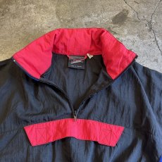 画像8: THREE COLOR DESIGN HALF ZIP UP NYLON ANORAK JACKET / Ladies L(M) (8)