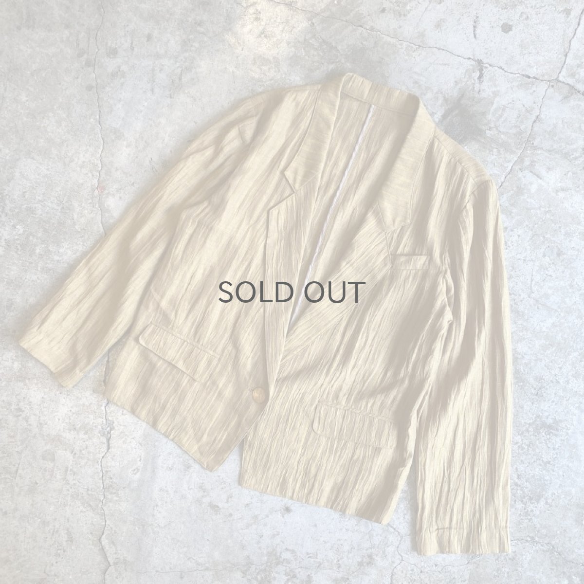 画像4: WASHER DESIGN TAILORED JACKET / Ladies M (4)