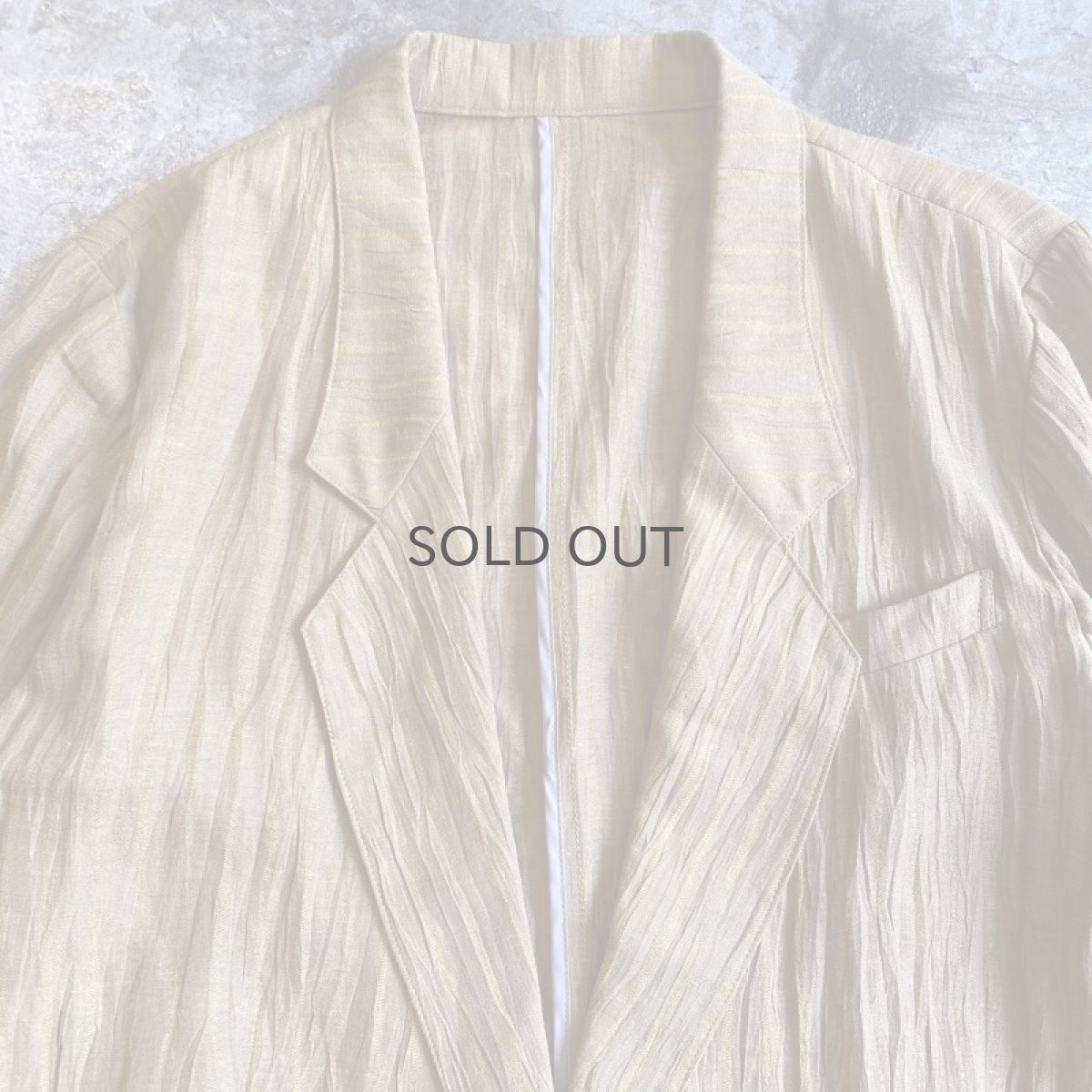 画像7: WASHER DESIGN TAILORED JACKET / Ladies M (7)