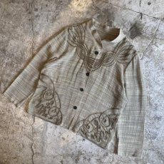 画像4: ART LOOP DESIGN POINT SHEER JACKET / Ladies M (4)