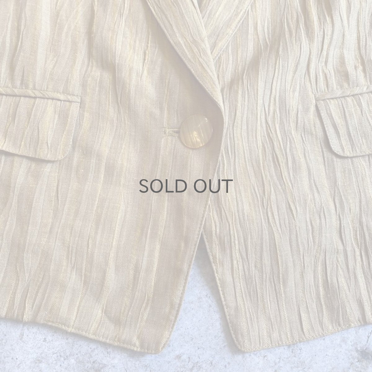 画像5: WASHER DESIGN TAILORED JACKET / Ladies M (5)