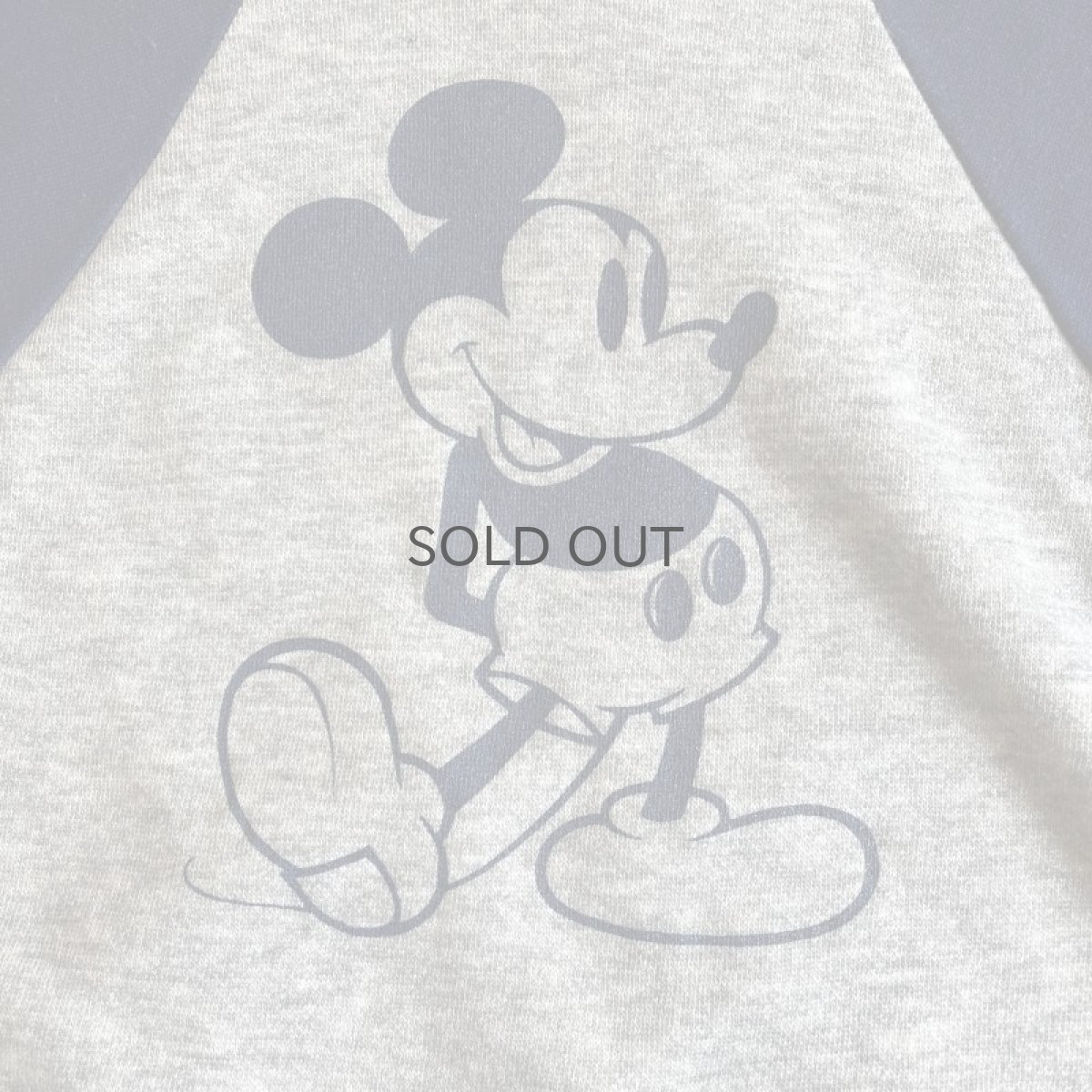 画像10: OLD BI COLOR DESIGN "MICKEY" PRINTED SWEAT HOODIE / Ladies S(34~36) (10)