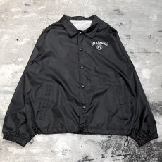 画像1: "JACK DANIEL'S" PRINTED NYLON JACKET / Mens L (1)