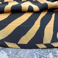 画像8: 90's ALL OVER ZEBRA PATTERN L/S SILK SHIRT / Mens S(M) (8)