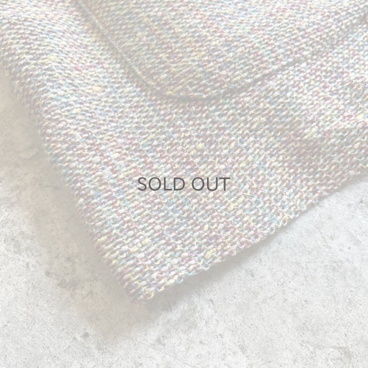 画像3: MIX COLOR PATTERN DOUBLE POCKET DESIGN TAILORED JACKET / Ladies M (3)