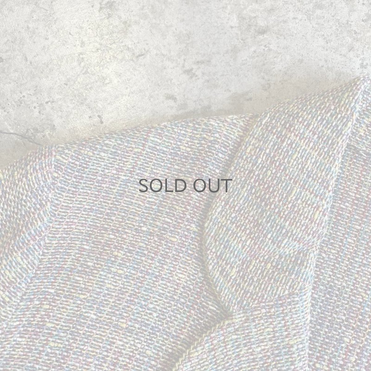 画像9: MIX COLOR PATTERN DOUBLE POCKET DESIGN TAILORED JACKET / Ladies M (9)