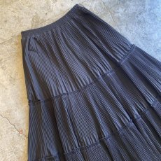 画像3: DESIGN TIERED UMBRELLA PLEATS DESIGN SKIRT / W24~W35 (3)