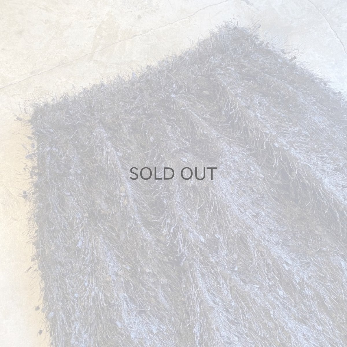 画像3: BLACK COLOR DESIGN FRINGE SKIRT / W26~W33 (3)