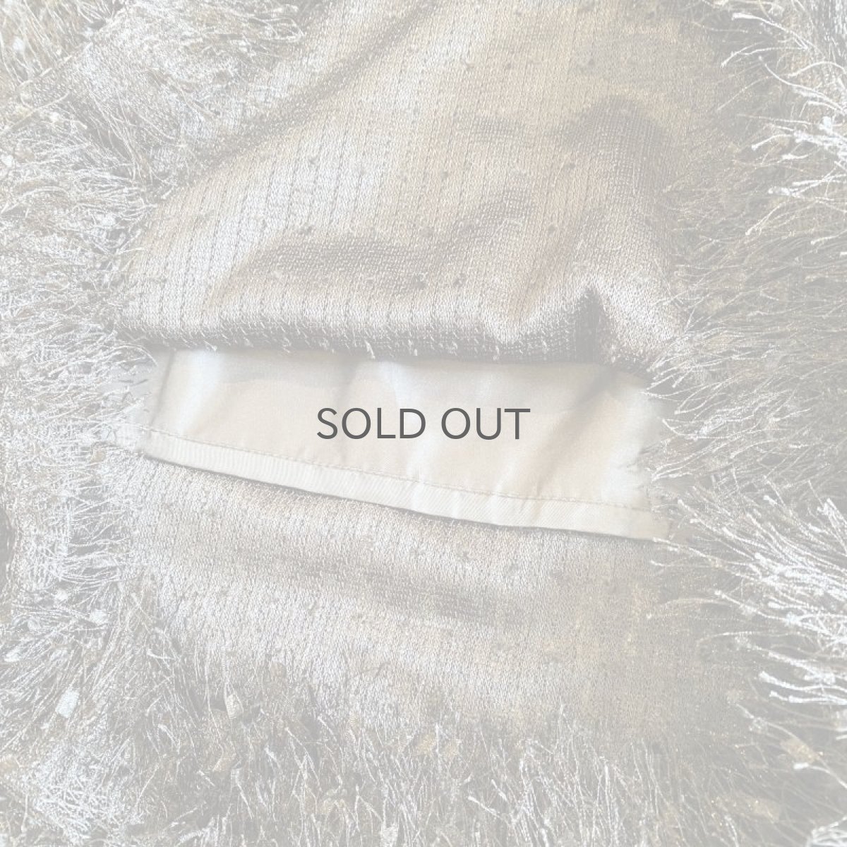 画像9: BLACK COLOR DESIGN FRINGE SKIRT / W26~W33 (9)