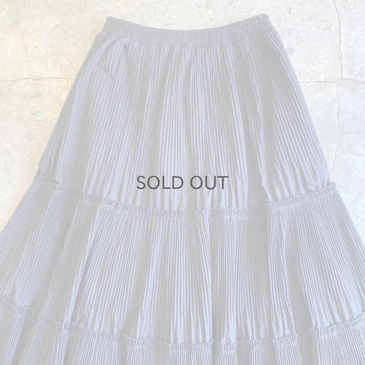 画像6: DESIGN TIERED UMBRELLA PLEATS DESIGN SKIRT / W24~W35 (6)