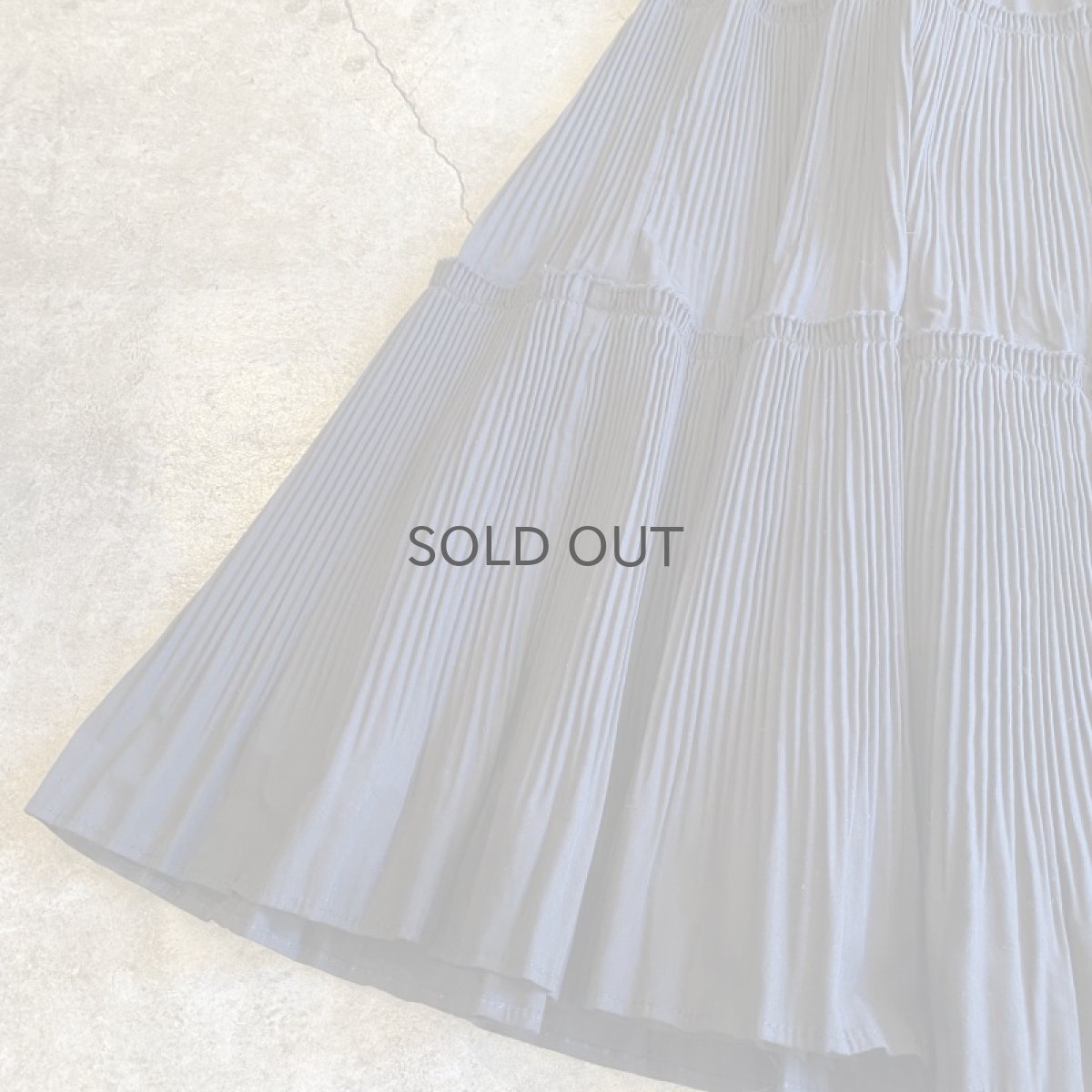 画像5: DESIGN TIERED UMBRELLA PLEATS DESIGN SKIRT / W24~W35 (5)