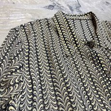 画像3: ALL OVER PATTERN LAYERED FRONT L/S SHIRT / Mens M (3)