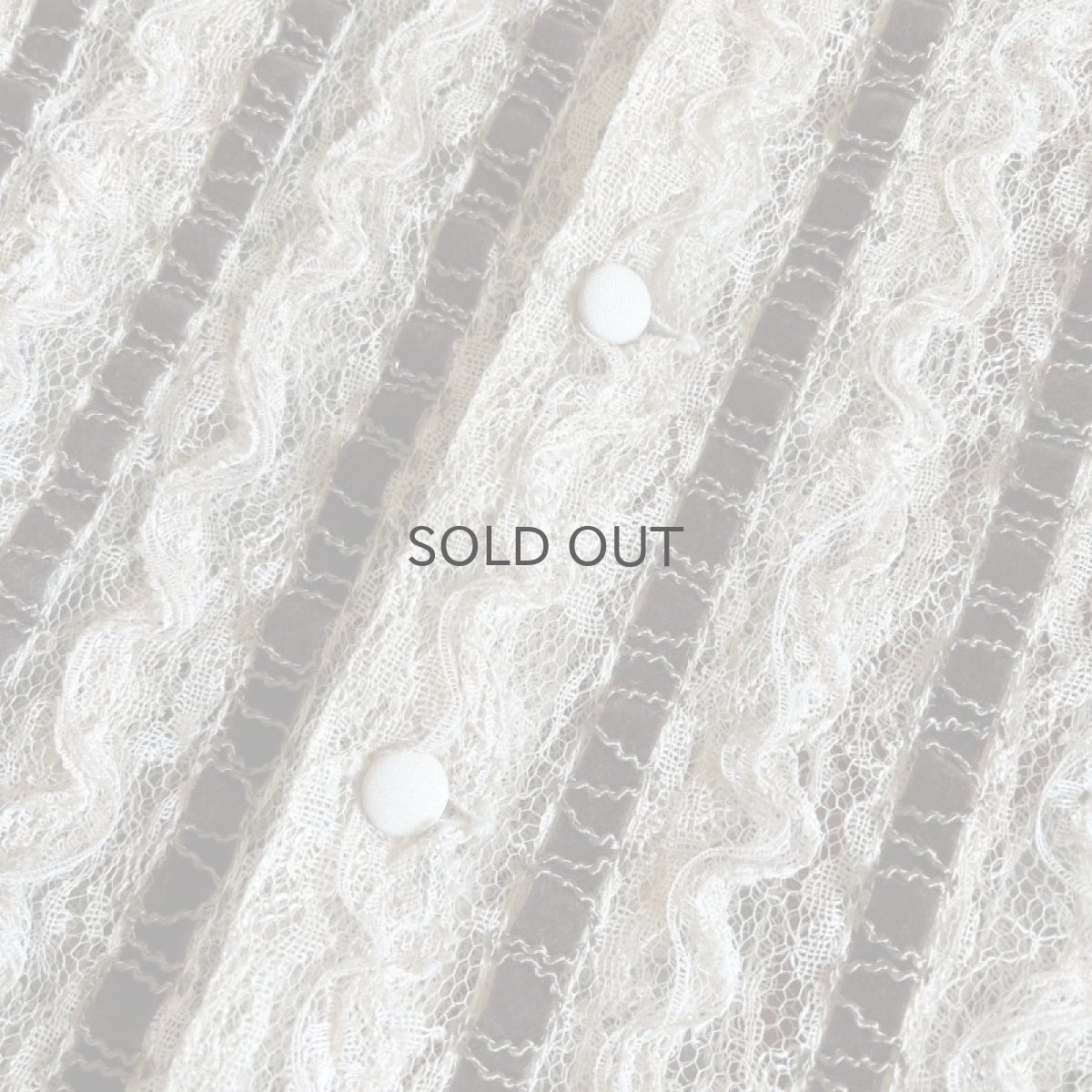 画像10: VELVET LINE DESIGN LACE HALF NECK L/S TOPS / Ladies M (10)