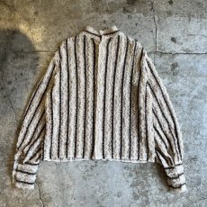 画像2: VELVET LINE DESIGN LACE HALF NECK L/S TOPS / Ladies M (2)