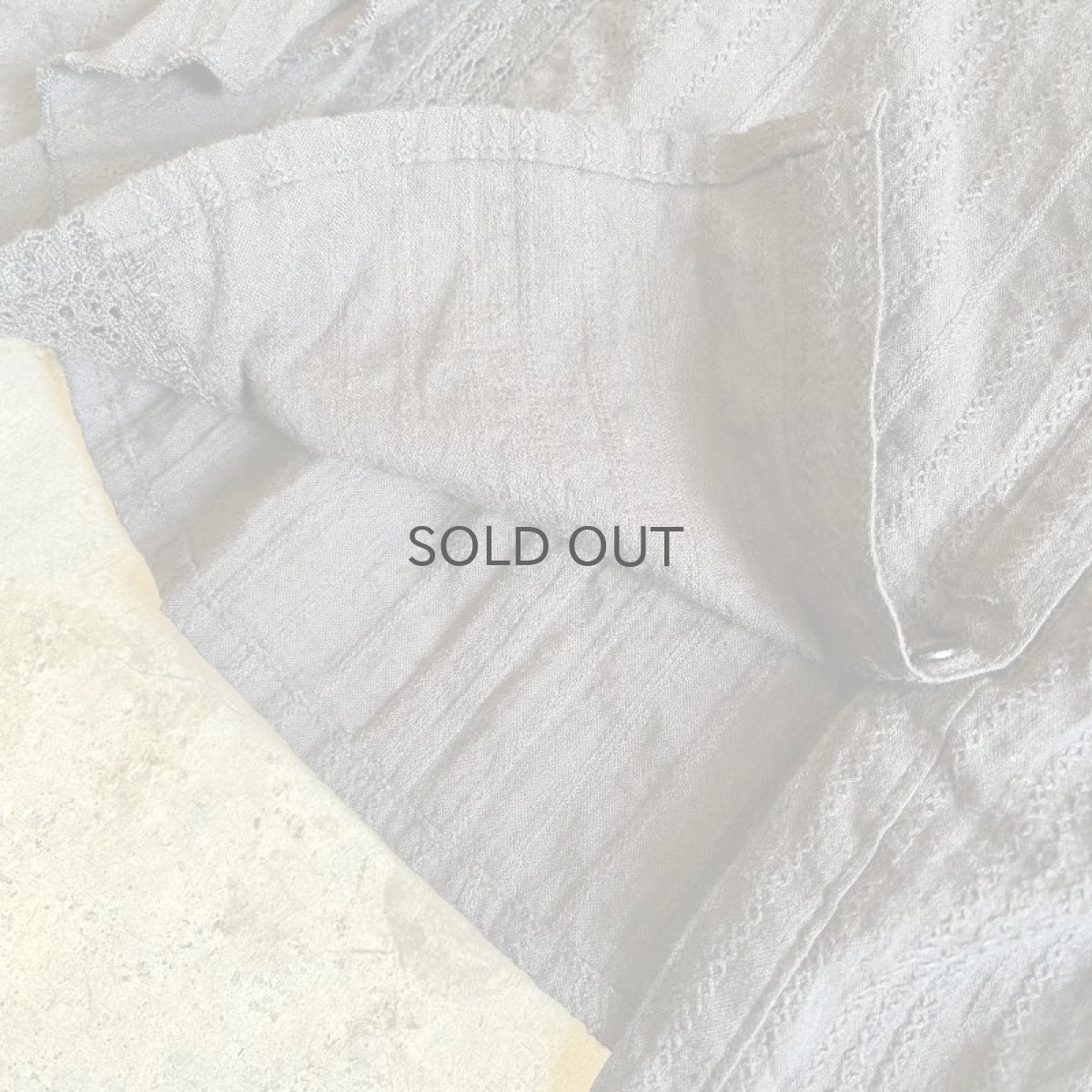 画像5: SIDE FRILL DESIGN VOLUME SLEEVE L/S BLOUSE / Ladies M (5)