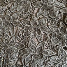 画像10: ALL OVER FLORAL EMBROIDERY DESIGN S/S TOPS / Ladies M (10)
