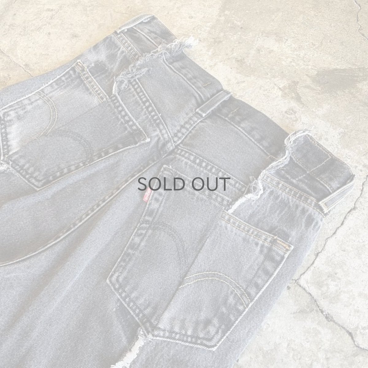 画像9: 【Wiz&Witch】FLARE CUT DENIM PANTS / W29 (9)