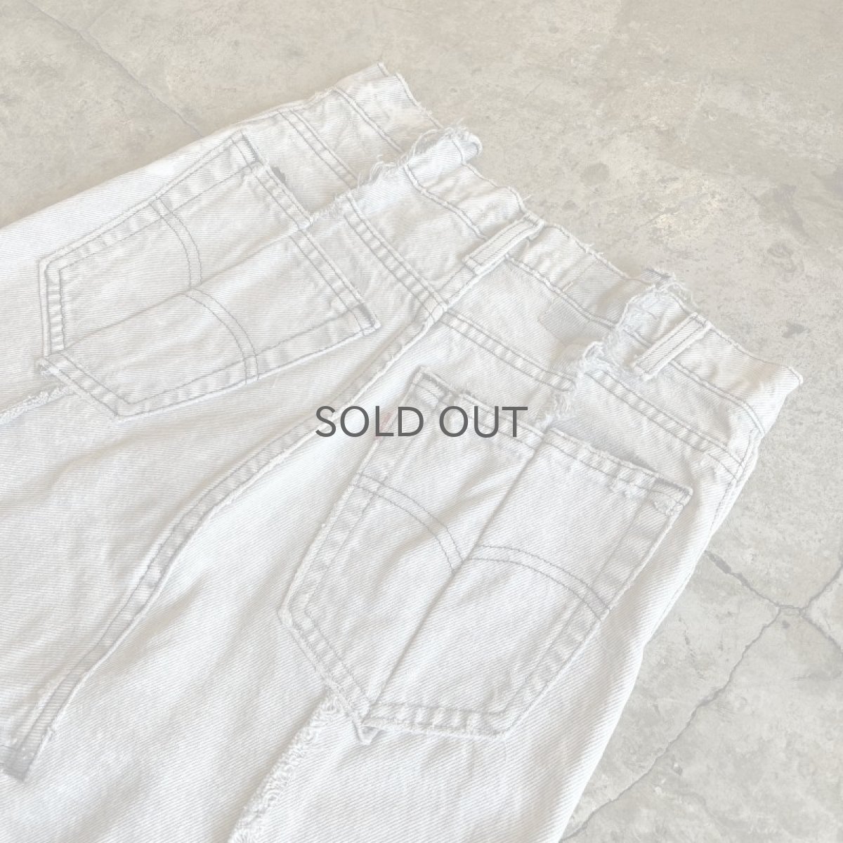 画像9: 【Wiz&Witch】"UNITED" TWINS DENIM SKIRT / W28  (9)