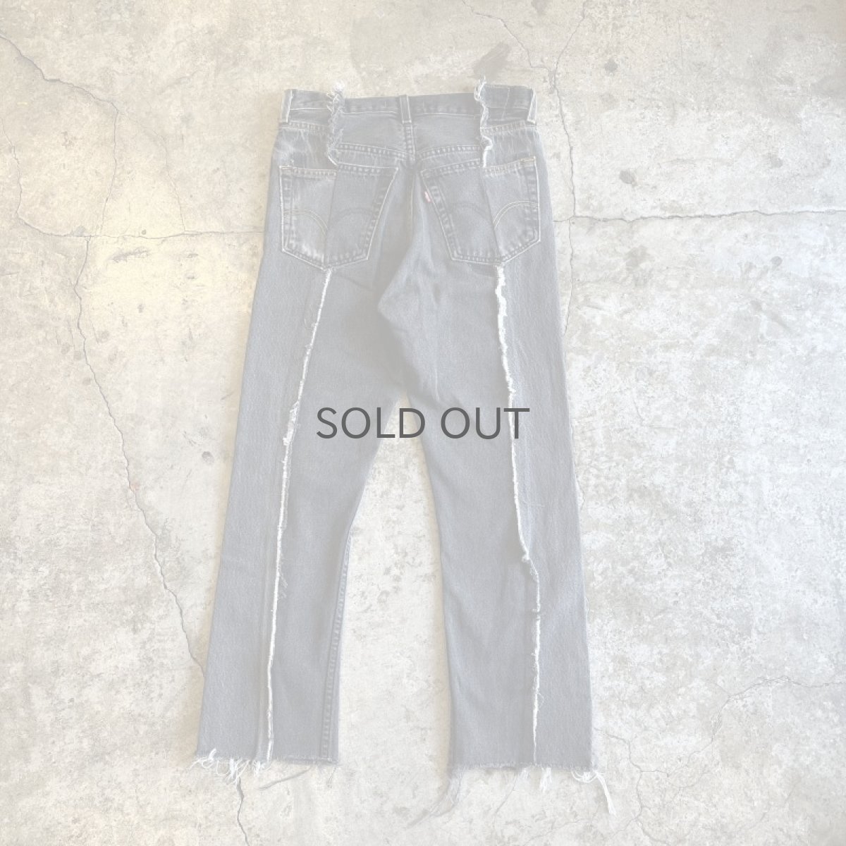 画像2: 【Wiz&Witch】FLARE CUT DENIM PANTS / W29 (2)