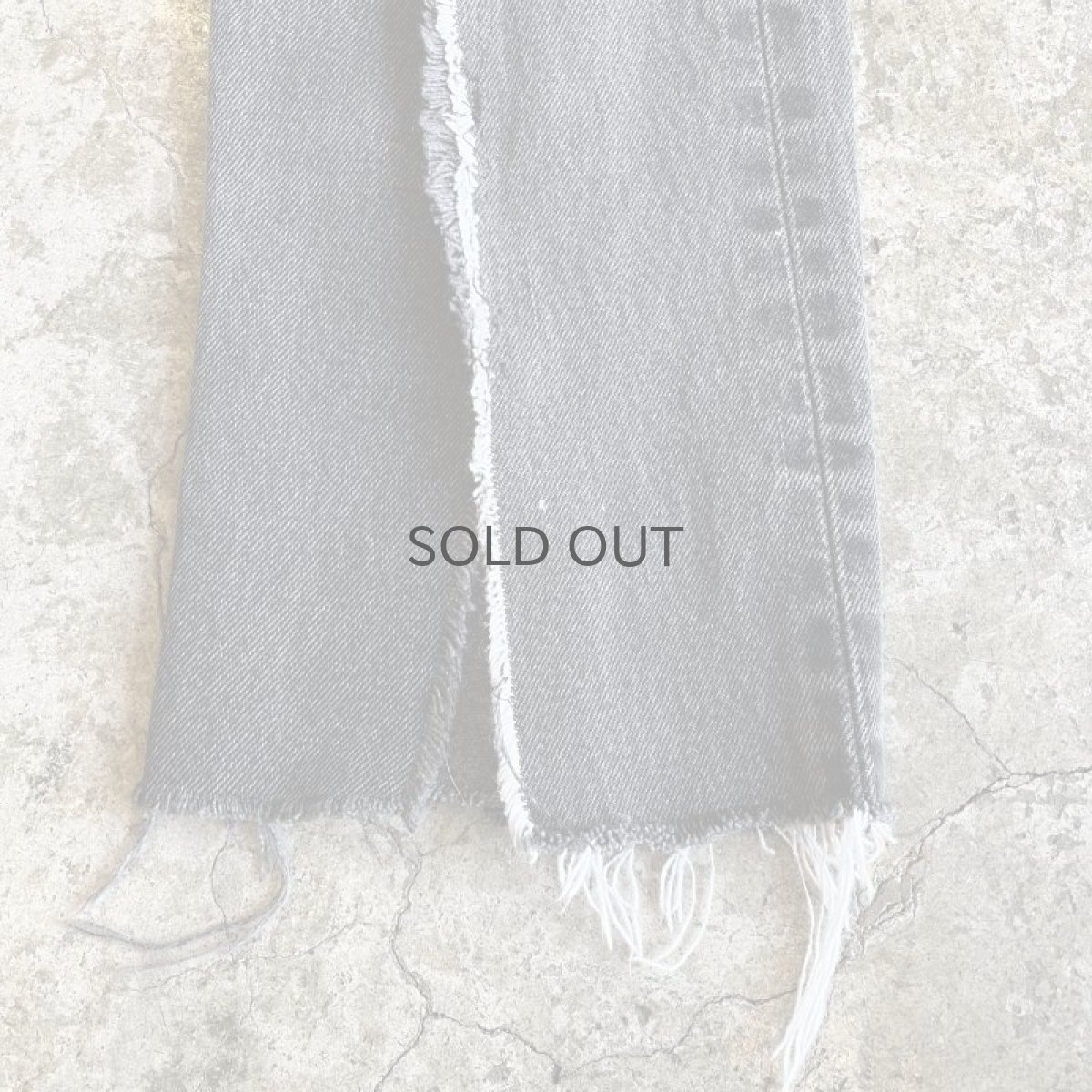 画像4: 【Wiz&Witch】FLARE CUT DENIM PANTS / W29 (4)