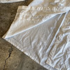画像8: WHITE COLOR FRILL DESIGN BLOUSE / Ladies M (8)