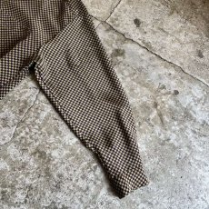 画像7: ALL OVER CHECKER PATTERN DESIGN L/S SHIRT / Ladies L (7)