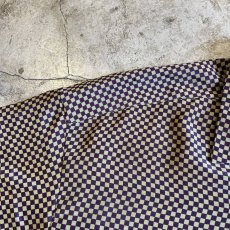 画像9: ALL OVER CHECKER PATTERN DESIGN L/S SHIRT / Ladies L (9)