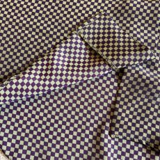 画像5: ALL OVER CHECKER PATTERN DESIGN L/S SHIRT / Ladies L (5)